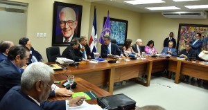 Miembros del Comité Político del PLD.