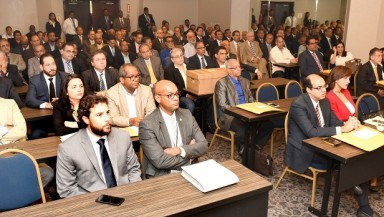 Representantes de las compañías interesadas en licitación de la CDEEE.