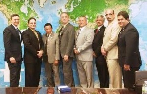 Representantes del IDAC que participaron en evento en Estados Unidos.