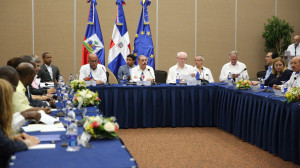 Reunión de los presidentes en Punta Cana.