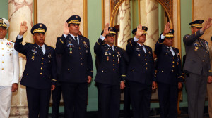 Militares juramentados