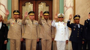 Nuevos jefes militares juramentados