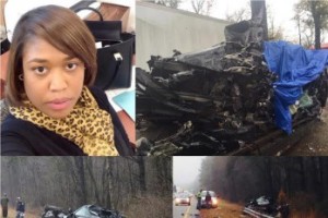 Algunas de las víctimas del accidente en Carolina del Sur.