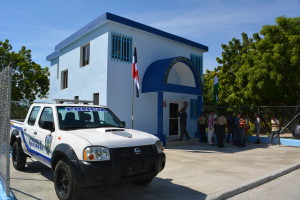 Uno de los destacamentos entregados en Bahoruco.