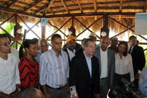 Luis Toral encabezó actividad en Puerto Plata.