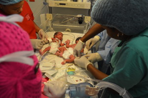 Nacimiento de sextillizos en hospital Reynaldo Almánzar1