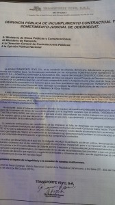 Empresa Yeyo somete a constructora Odebrecht