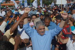 Miguel Vargas encabezó actividad en Puerto Plata.