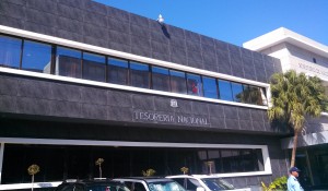 Tesorería Nacional, fachada.