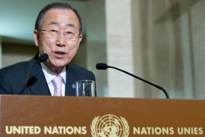 Ban Ki Moon.