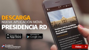Foto del video aplicación móvil de la Presidencia.