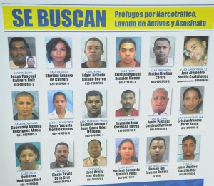 Los más buscados por la Procuraduría.