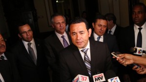 Jimmy Morales, presidente electo de Guatemala.
