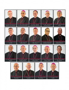 Fotos de obispos dominicanos