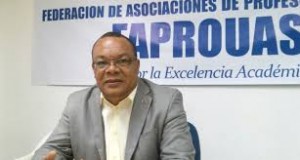Santiago Guillermo, presidente de Faprouasd.
