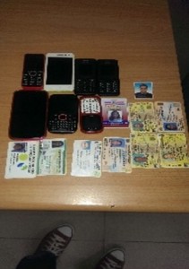 Celulares ocupados a "El Vividor".
