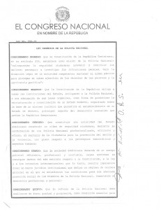 documento ley de policía