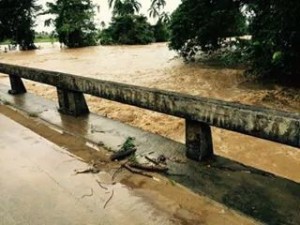 Inundaciones en la provincia Sánchez Ramírez.