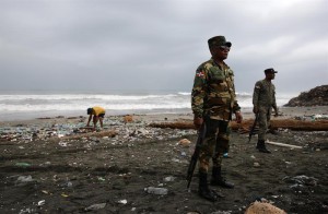 Militares dominicanos en Haití.