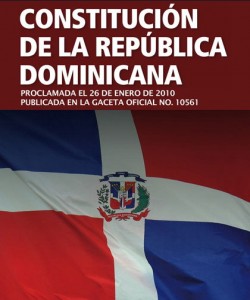 Constitucion republica dominicana