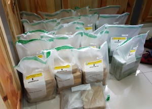 Droga decomisa en Barahona.