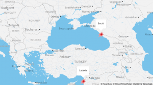Mapa de Rusia.