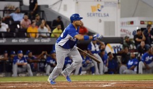 Uno de los jugadores de Licey.