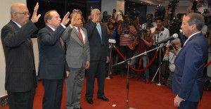 Reinalo Pared Pérez juramenta a nuevos miembros d Cámara de Cuentas.