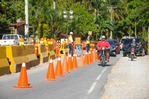 Operativo de prevención en tramo de Sánchez-Samaná.