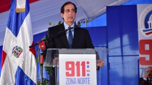 Gustavo Montalvo habla en lanzamiento del sistema 911 en Santiago y zona norte.