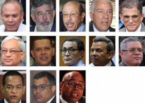 Implicados por la Procuraduría en el caso Odebrecht.