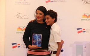 Ivette Santos y Jaden Michael.