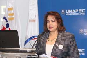 Yokasta Guzmán, directora general de Contrataciones Públicas.