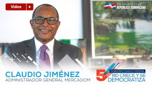 Claudio Jiménez, administrador de Merca Santo Domingo.