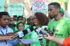 Jordania Ureña funge como vocera de la Marcha Verde.