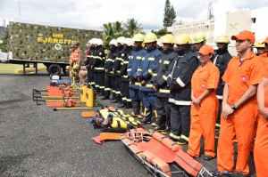 Unidades militares de socorro de las Fuerzas Armadas.