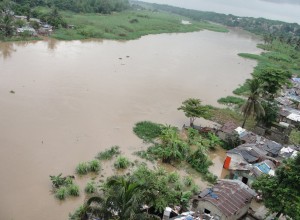 El río Ozama ha estado arrabalizado y contaminado.