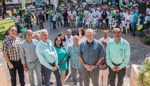 Miembros de la nueva directiva de Alianza País.
