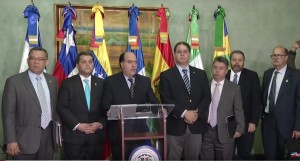 Dirigentes de la oposición de Venezuela.