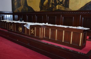 Acondicionamiento del Salón de la Asamblea Nacional.