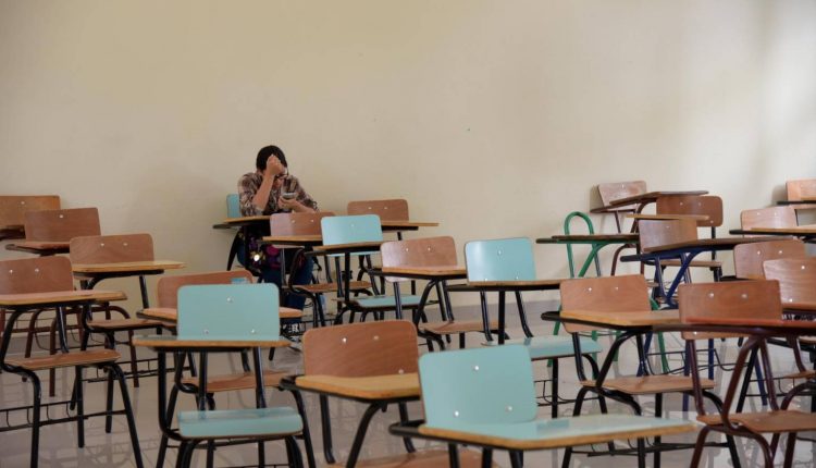 Hay preocupaciones por falta de aulas.