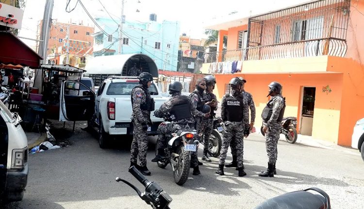 Operativo en el sector Capotillo.