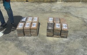 Droga incautada en operativo en San Pedro de Macorís