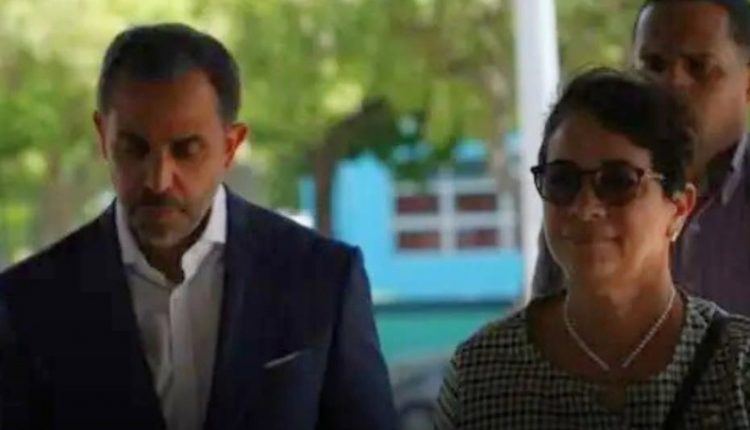 Antonio Espaillat y su hermana Maribel Espaillat.