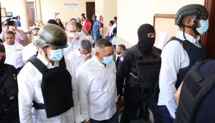 Algunos de los implicados en la Operación Lobo.