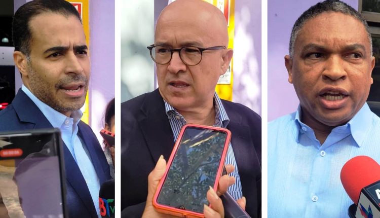 José Dantés Díaz, Francisco Domínguez Brito e Yván Lorenzo.