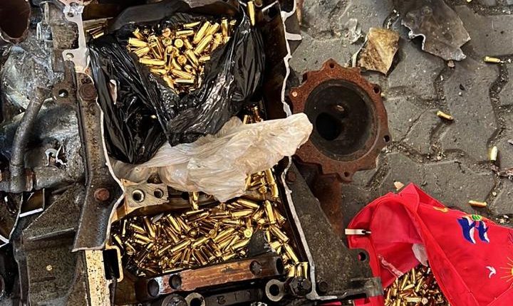 Incautación de municiones