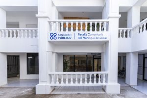 Local de la Fiscalía Especial en Sosúa.