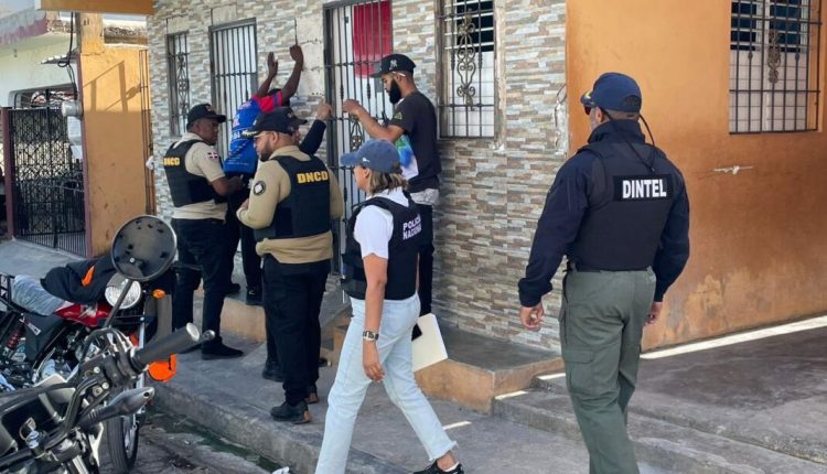 Operativo contra el proxenetismo y trata sexual en Sosúa, en Puerto Plata.