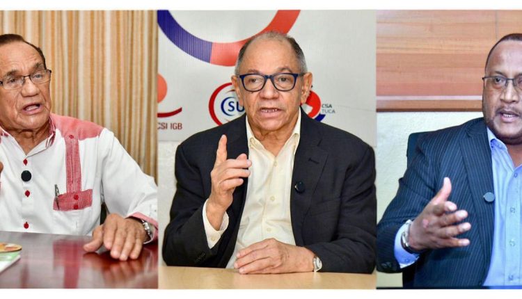 Jacobo Ramos, Rafael Abreu y Gabriel del Río.